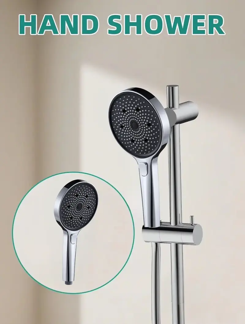 Anti Leak Push Button Shower Water Saving Design