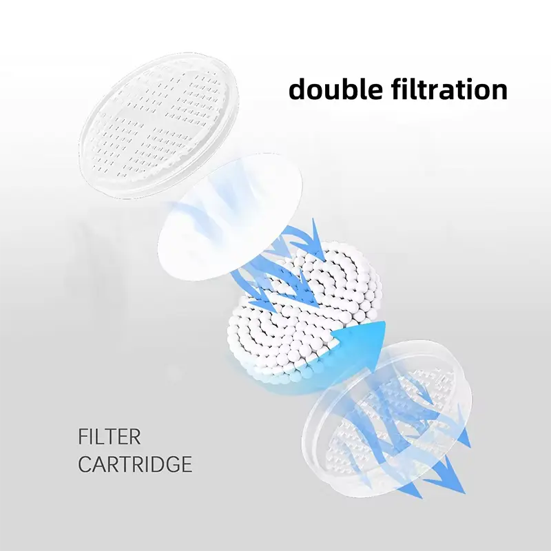 High Pressure Filter Detachable Shower Head